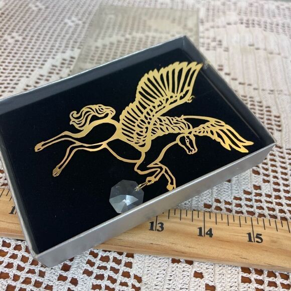 Vintage AURALIM 24k gold plated Christmas tree ornament || Christmas decorations - Picture 4 of 9